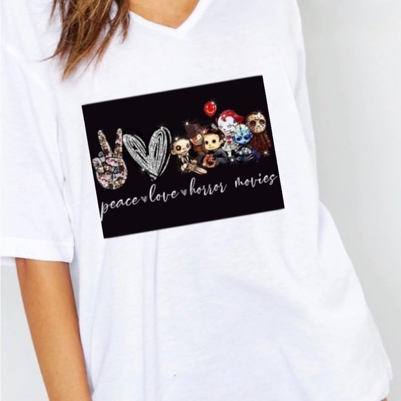 Tops Horror Movie Themed Shirts Poshmark